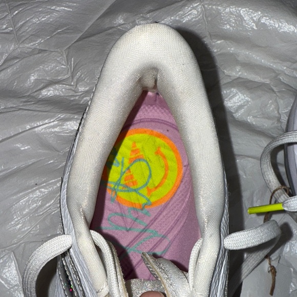 Adidas Adizero PureHustle Softball Metal Cleats White Iridescent Women's 9.5 - Picture 2 of 13